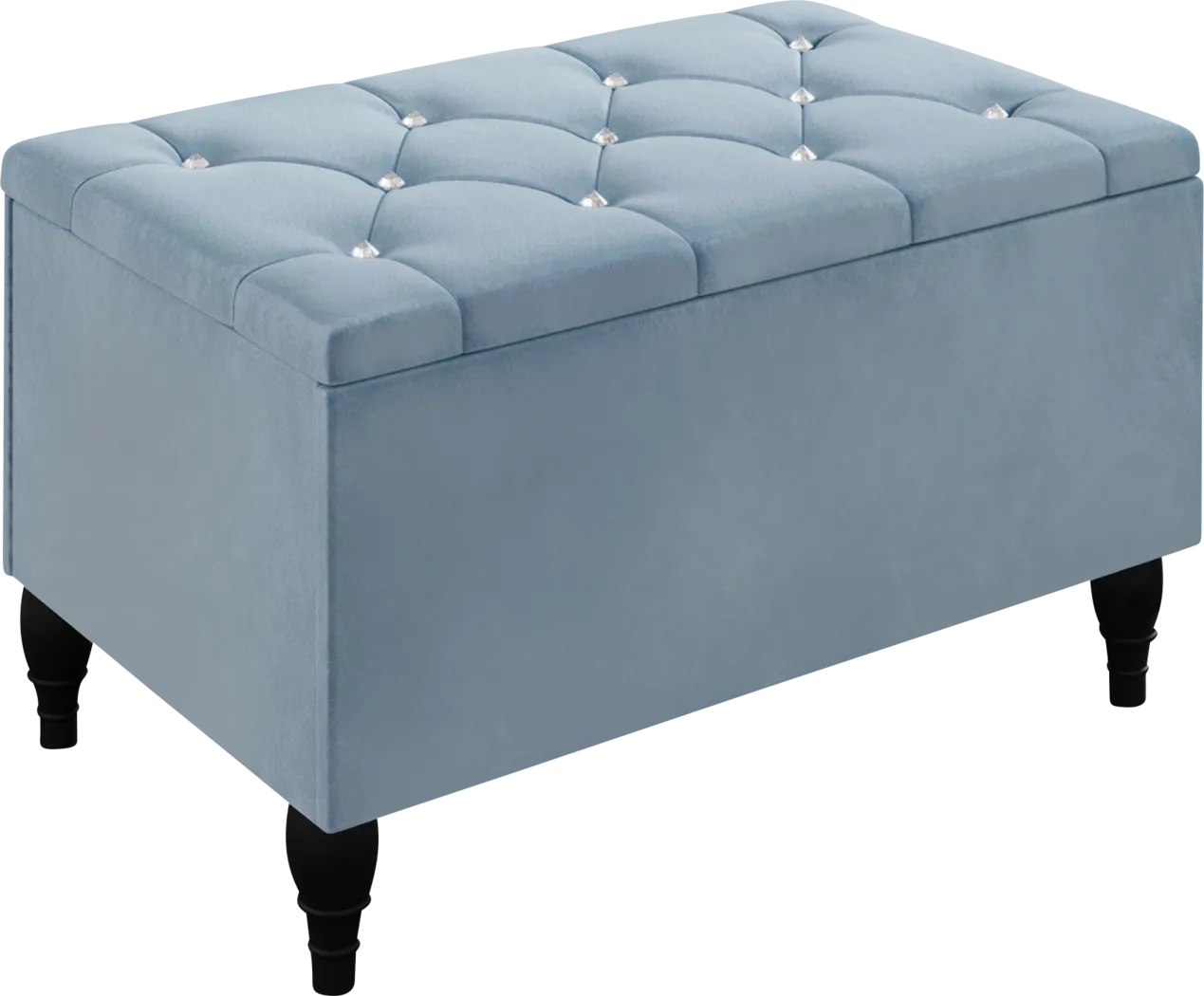 Plaisend Light Blue Full Bed - Thumbnail - Image 5