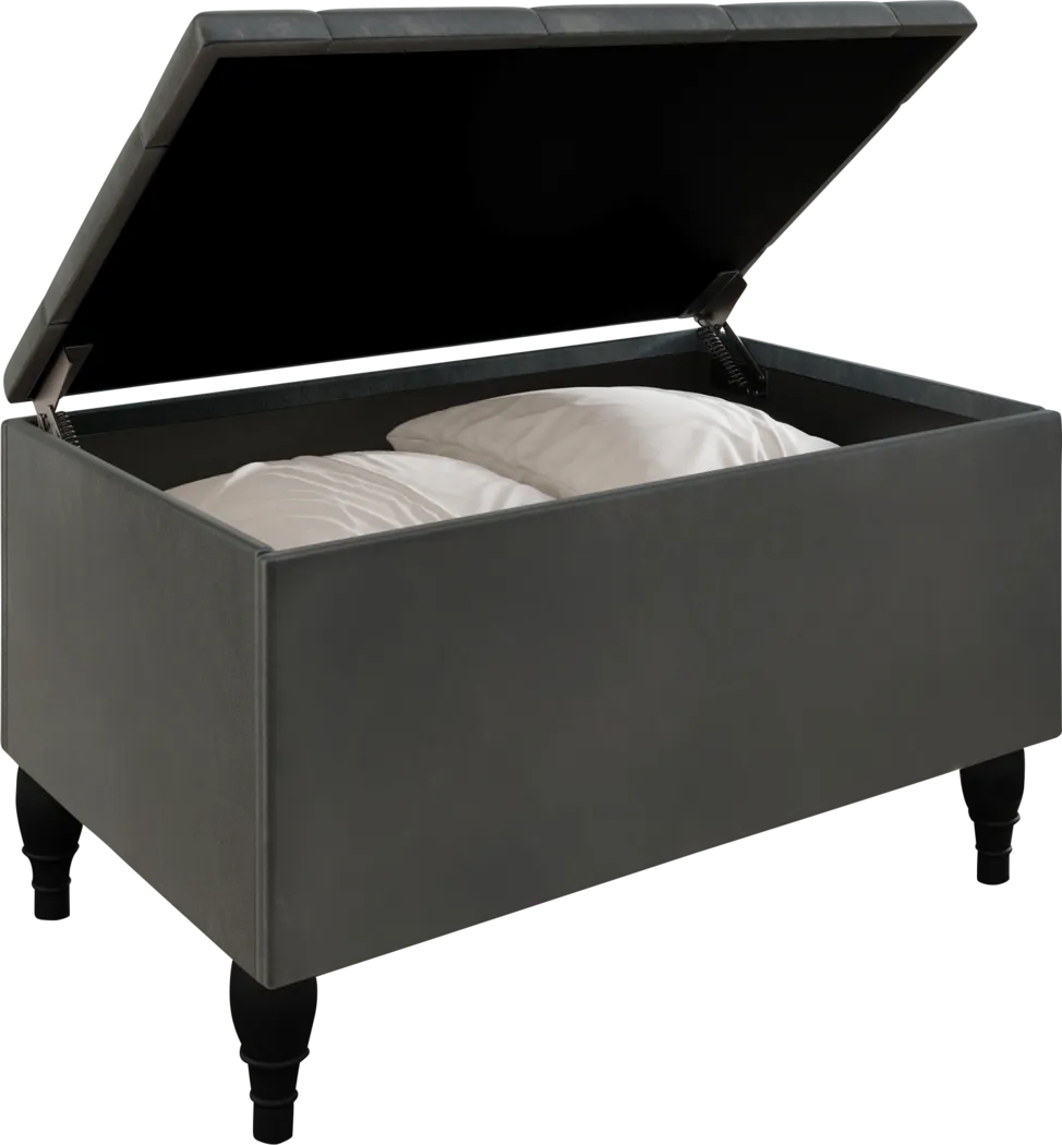 Plaisend Light Gray Full Bed - Thumbnail - Image 5