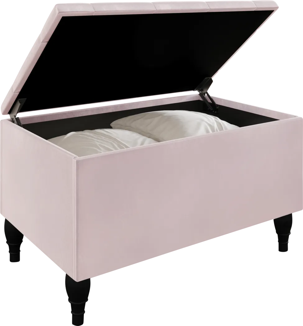 Plaisend Light Pink King Bed - Thumbnail - Image 3
