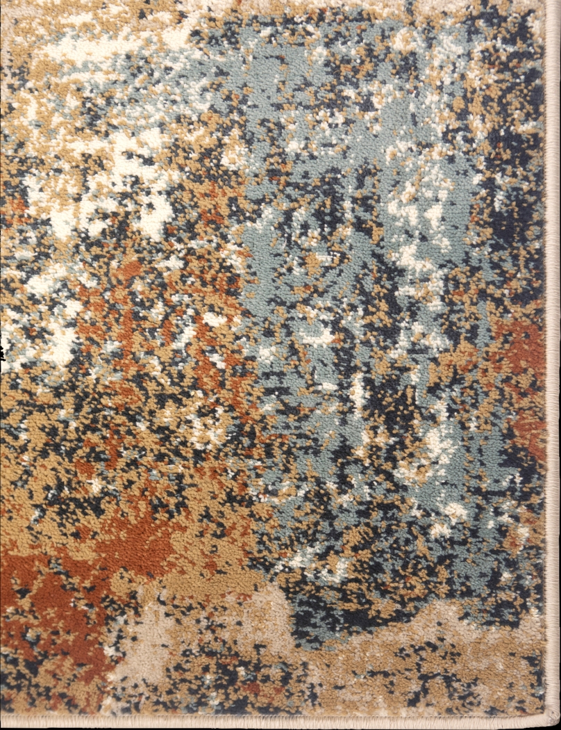 Plaiwich Orange 5'1 x 7'6 Rug - Thumbnail - Image 7