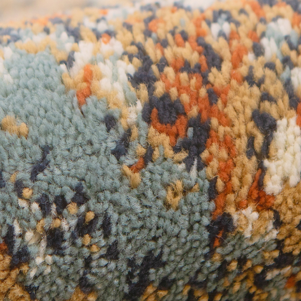 Plaiwich Orange 7'7 x 9'9 Rug - Thumbnail - Image 5