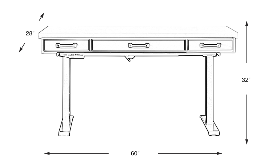 Dimension Image. Please refer to the Dimension Tab on this page for dimension details.