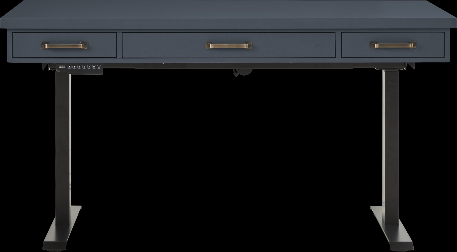 Planefield Blue 2 Pc Adjustable Desk - Thumbnail - Image 1