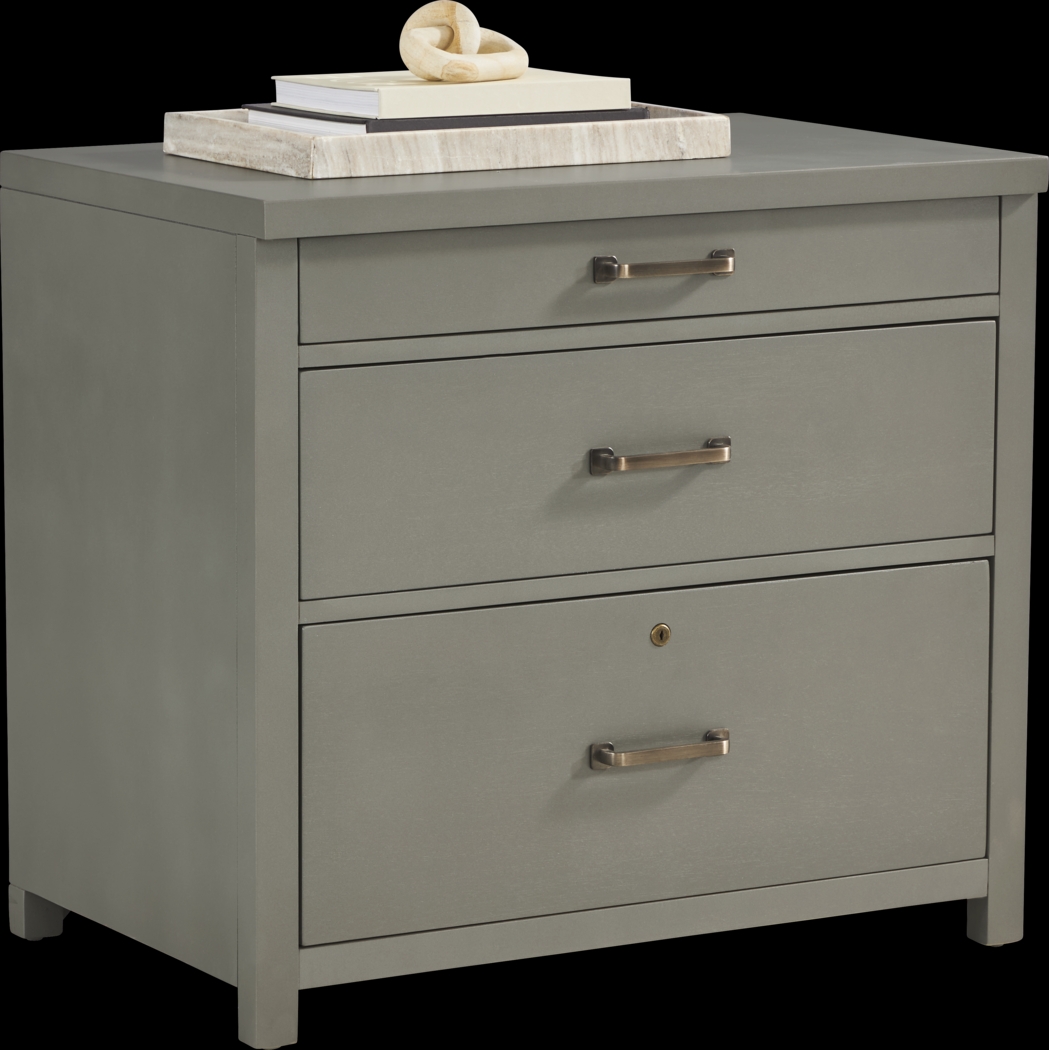Planefield Gray File Cabinet - Thumbnail - Image 2