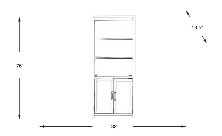 Dimension Image. Please refer to the Dimension Tab on this page for dimension details.