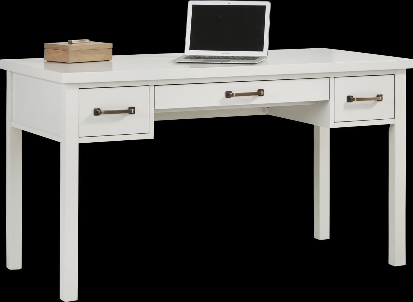 Planefield White Writing Desk - Thumbnail - Image 2