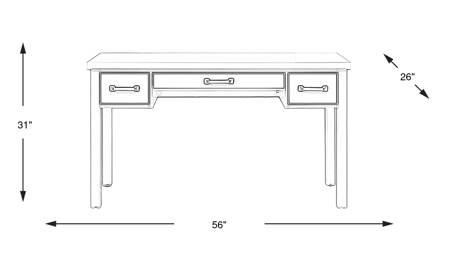 Dimension Image. Please refer to the Dimension Tab on this page for dimension details.