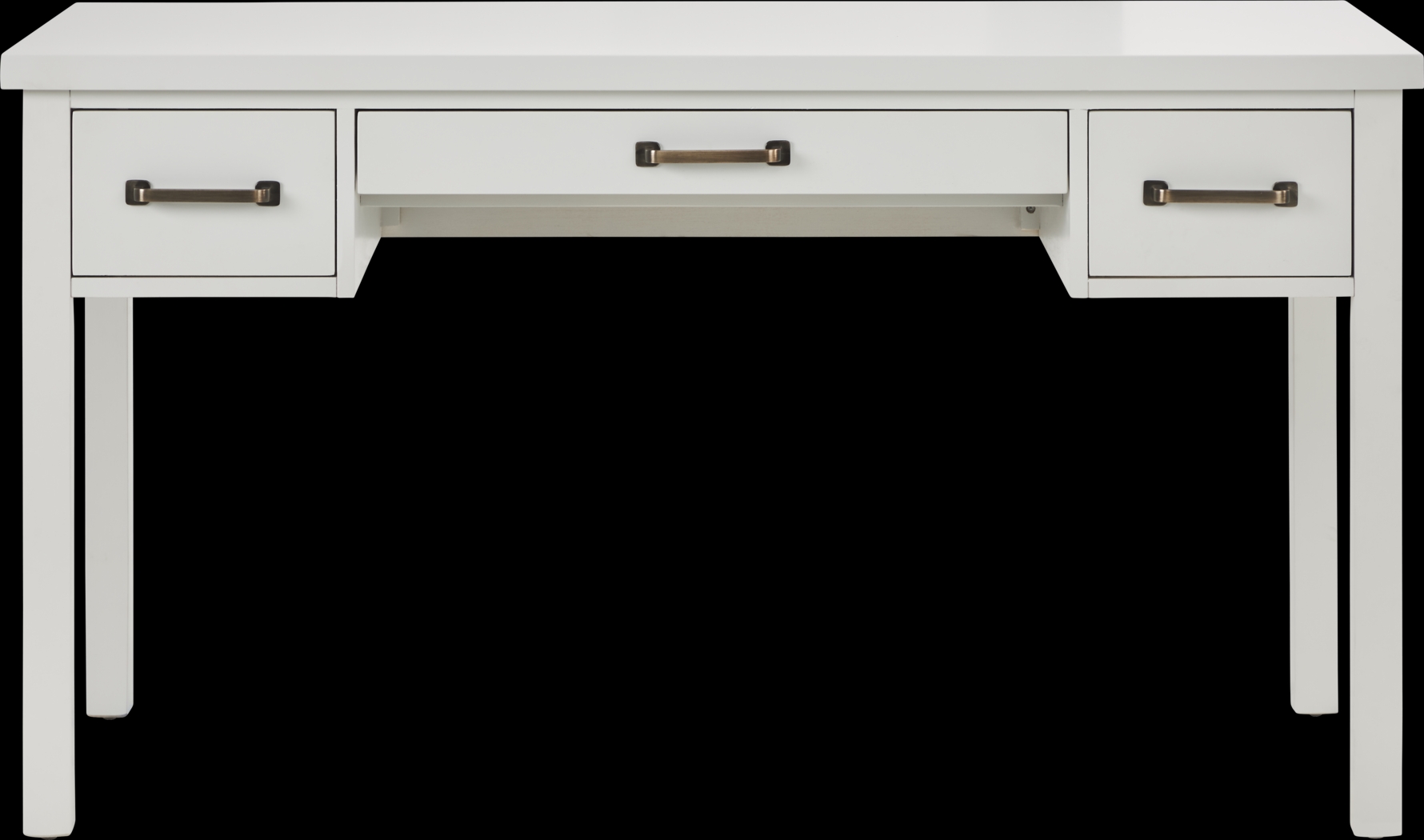 Planefield White Writing Desk - Thumbnail - Image 1