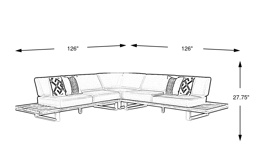 Dimension Image. Please refer to the Dimension Tab on this page for dimension details.