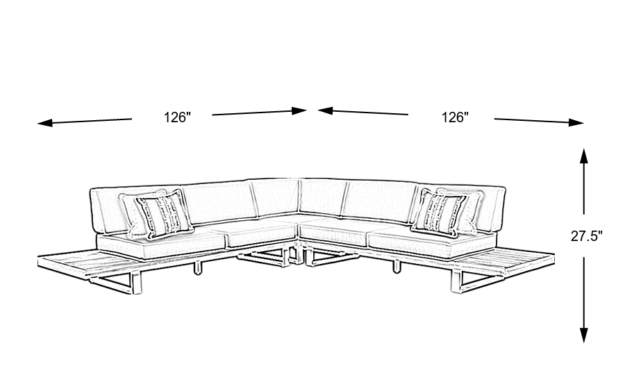 Dimension Image. Please refer to the Dimension Tab on this page for dimension details.