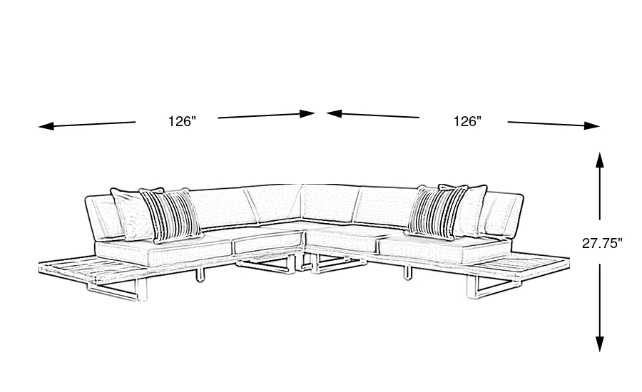 Dimension Image. Please refer to the Dimension Tab on this page for dimension details.