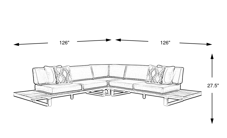 Dimension Image. Please refer to the Dimension Tab on this page for dimension details.