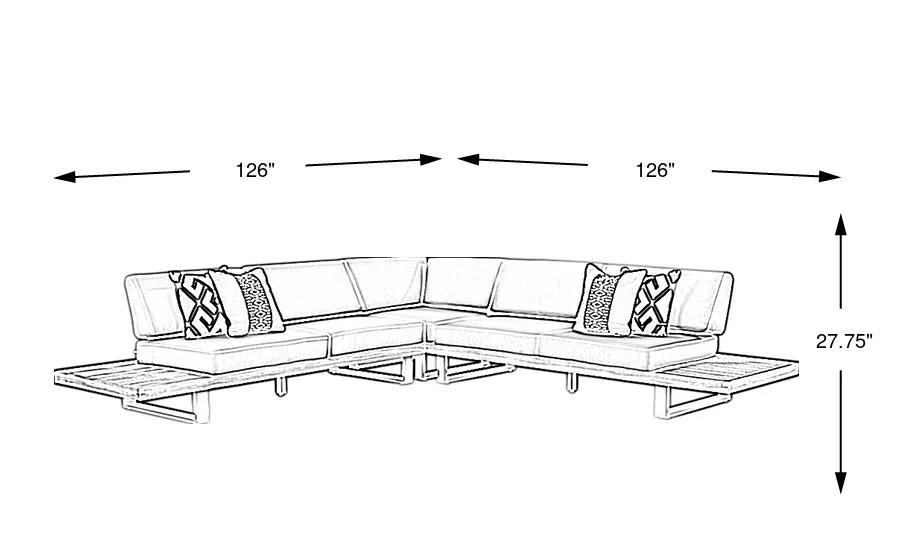 Dimension Image. Please refer to the Dimension Tab on this page for dimension details.