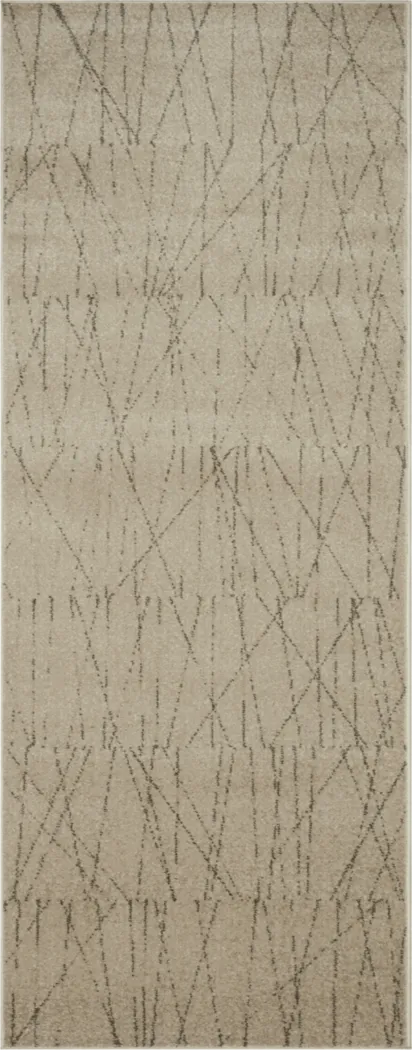 Platio Brown 2'3 x 7'6 Runner Rug - Thumbnail - Image 1