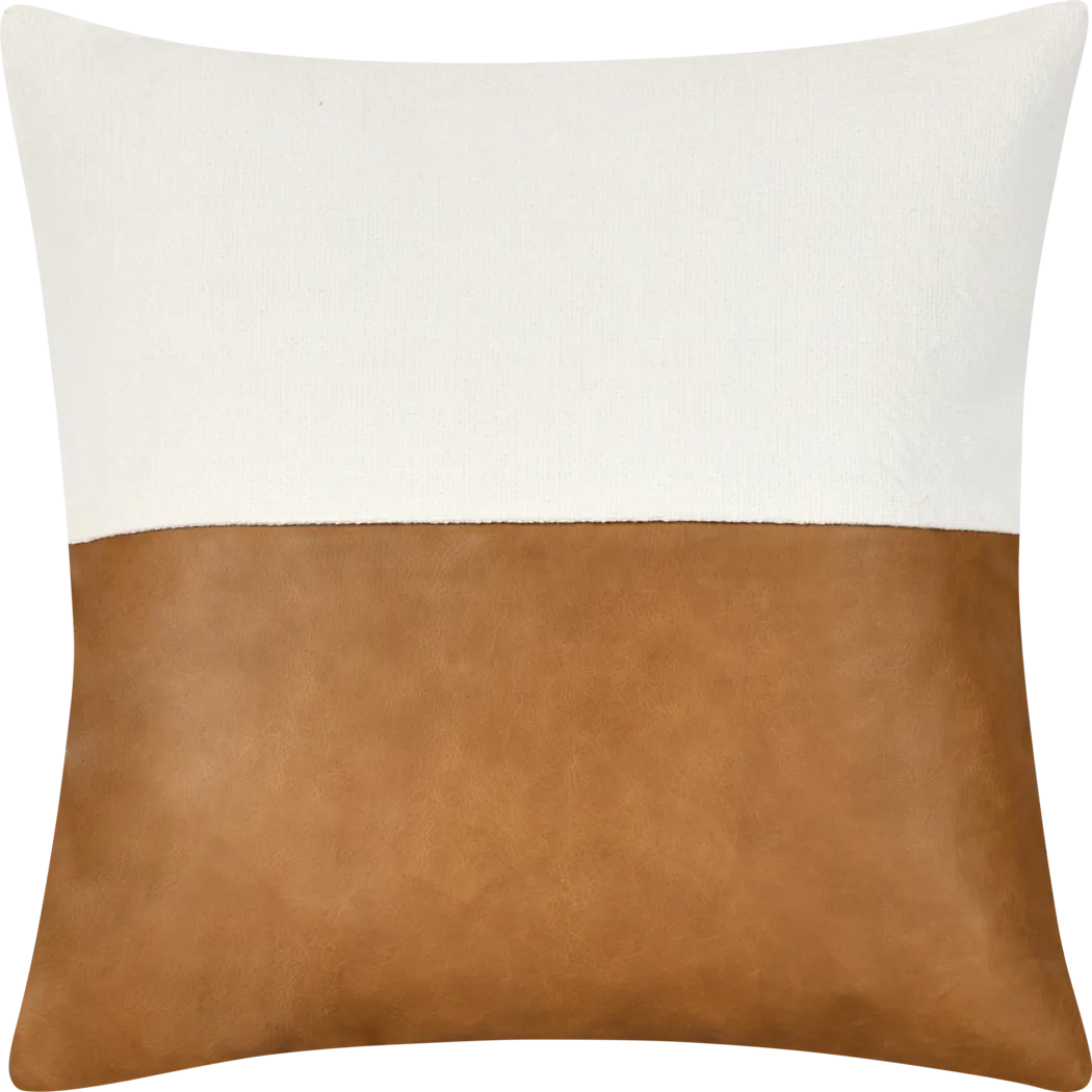 Plauto Brown Accent Pillow - Thumbnail - Image 1