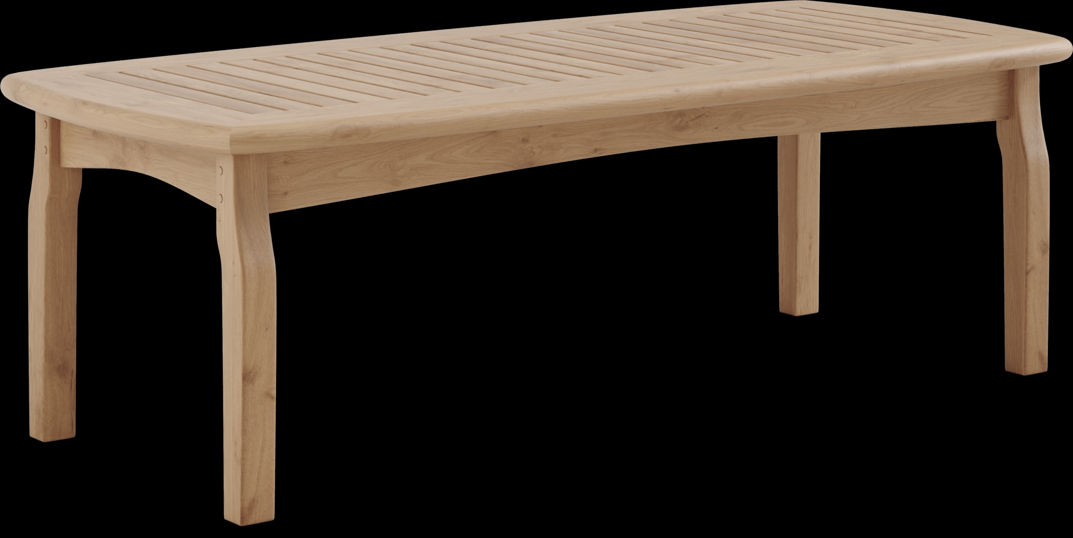 Pleasant Bay Teak 4 Pc Outdoor Loveseat Seating Set with Indigo Cushions - Thumbnail - Image 7