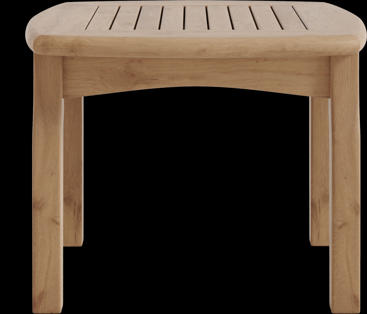 Pleasant Bay Teak Outdoor End Table - Thumbnail - Image 2