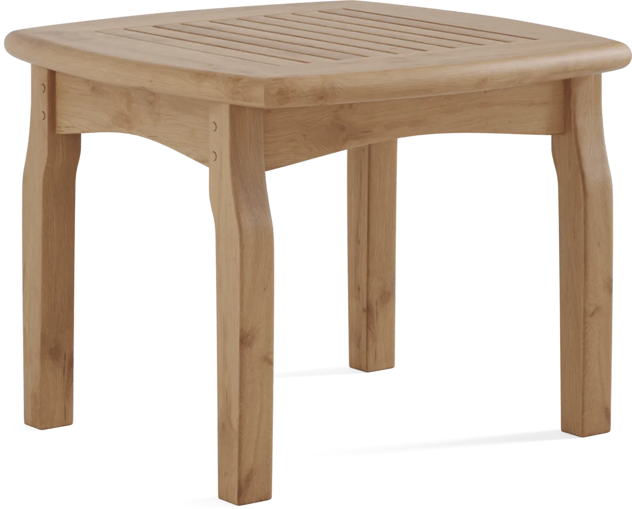 Pleasant Bay 3 Pc Teak Outdoor Seating Set with Pewter Cushions - Thumbnail - Image 5