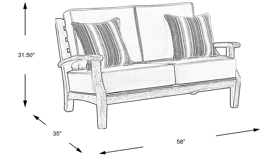 Dimension Image. Please refer to the Dimension Tab on this page for dimension details.