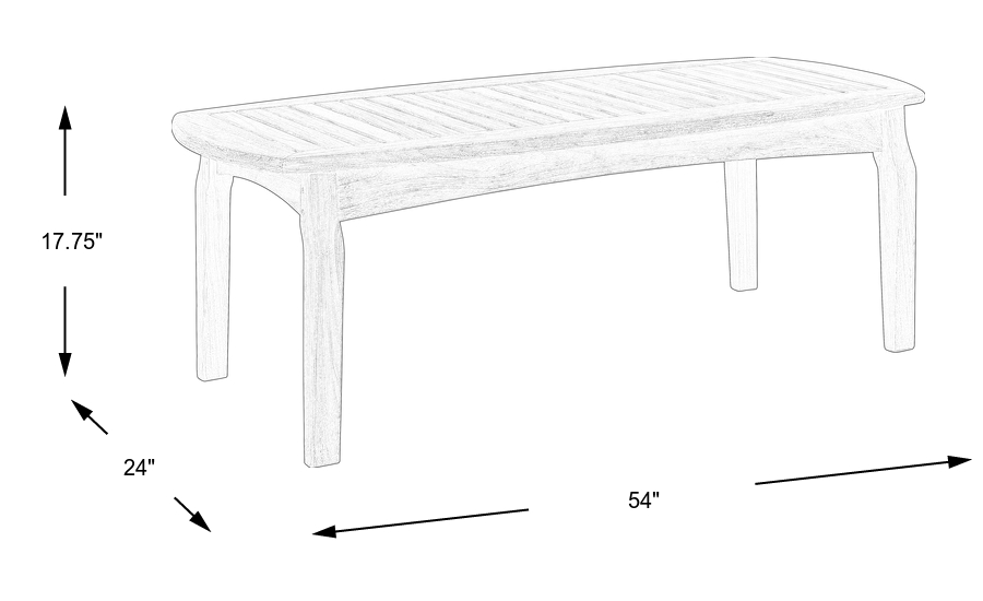 Dimension Image. Please refer to the Dimension Tab on this page for dimension details.