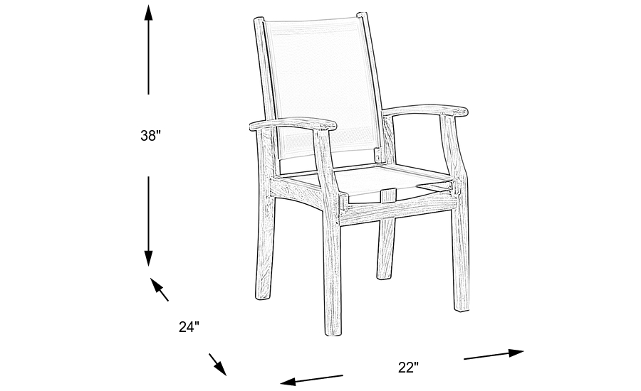 Dimension Image. Please refer to the Dimension Tab on this page for dimension details.