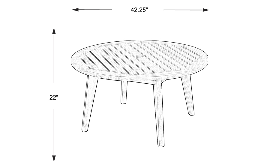 Dimension Image. Please refer to the Dimension Tab on this page for dimension details.