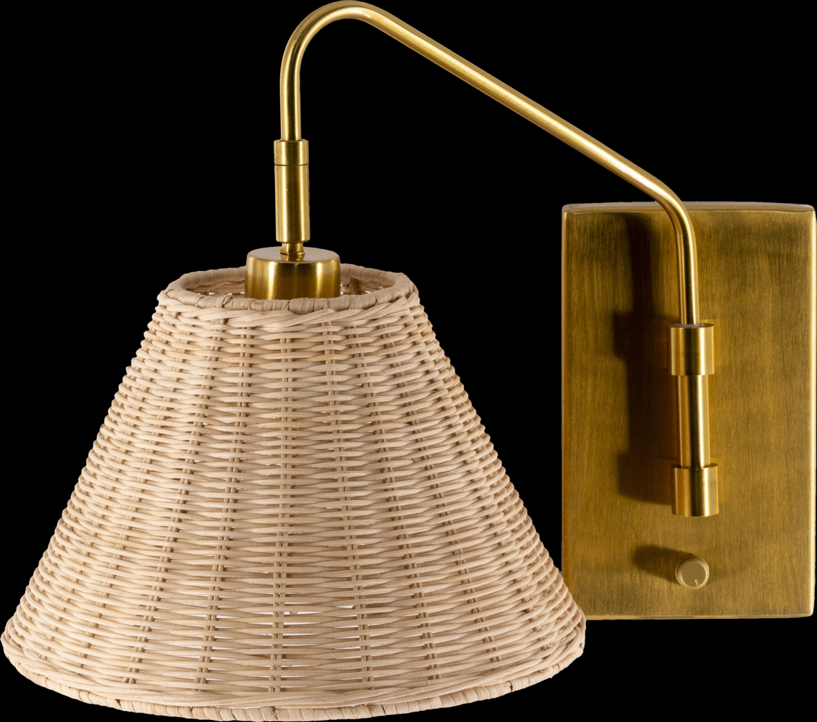 Pleasant Place Gold Sconce - Thumbnail - Image 2