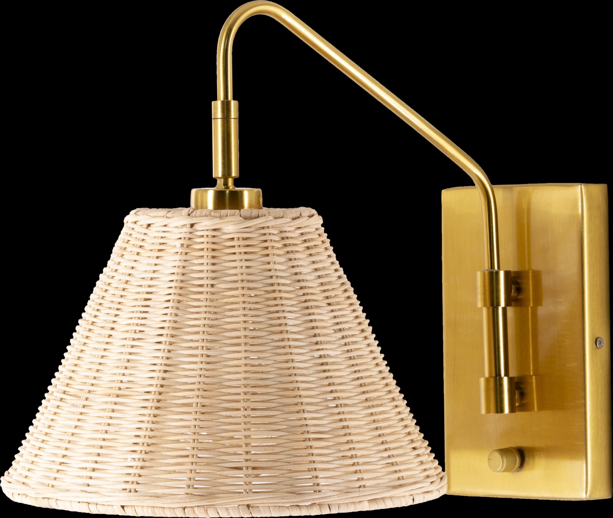 Pleasant Place Gold Sconce - Thumbnail - Image 3