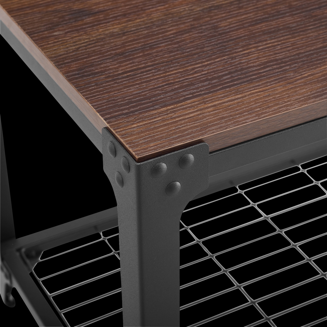 Plevana Walnut Accent Bench - Thumbnail - Image 3