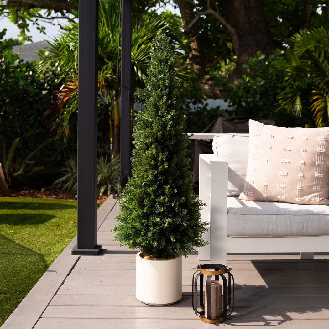 Plumlyn Green Indoor/Outdoor Silk Tree - Thumbnail - Image 2