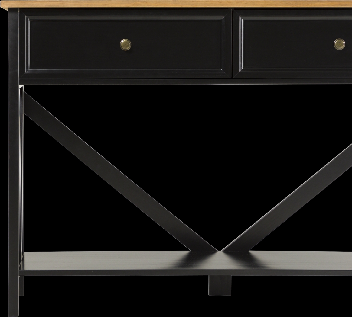 Plumpoint Black Sofa Table - Thumbnail - Image 5