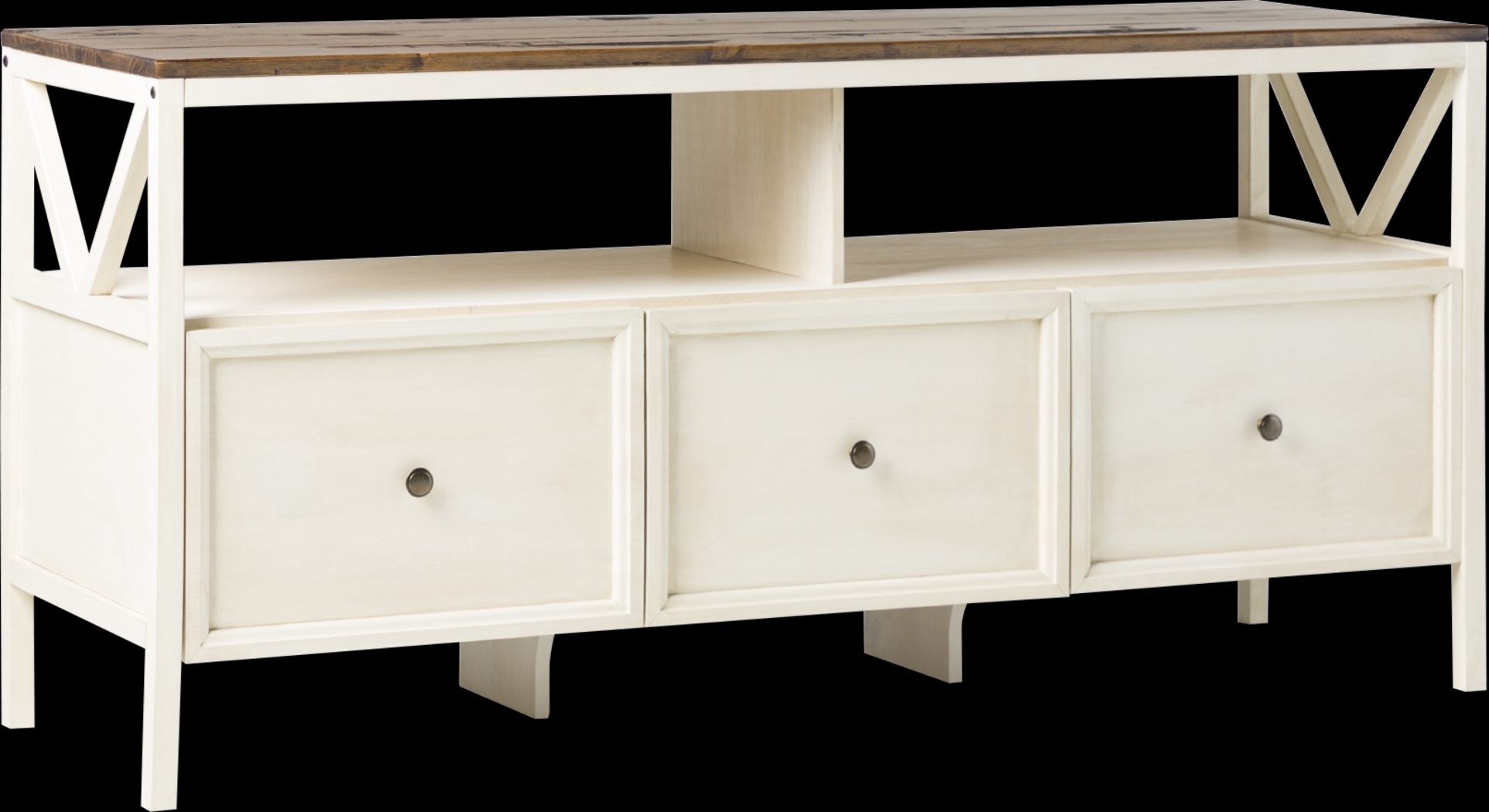 Plumpoint Oak 60 in. Console - Thumbnail - Image 7