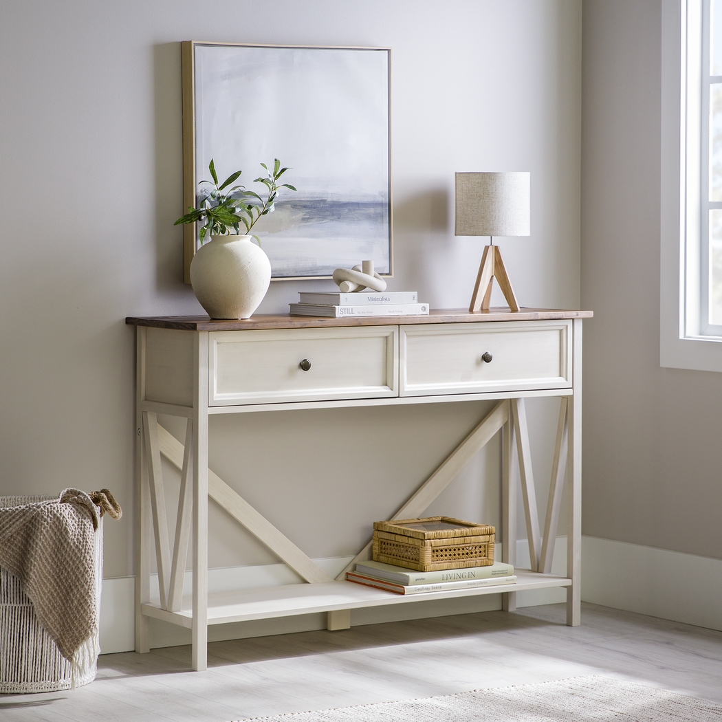 Plumpoint Oak Sofa Table - Thumbnail - Image 2