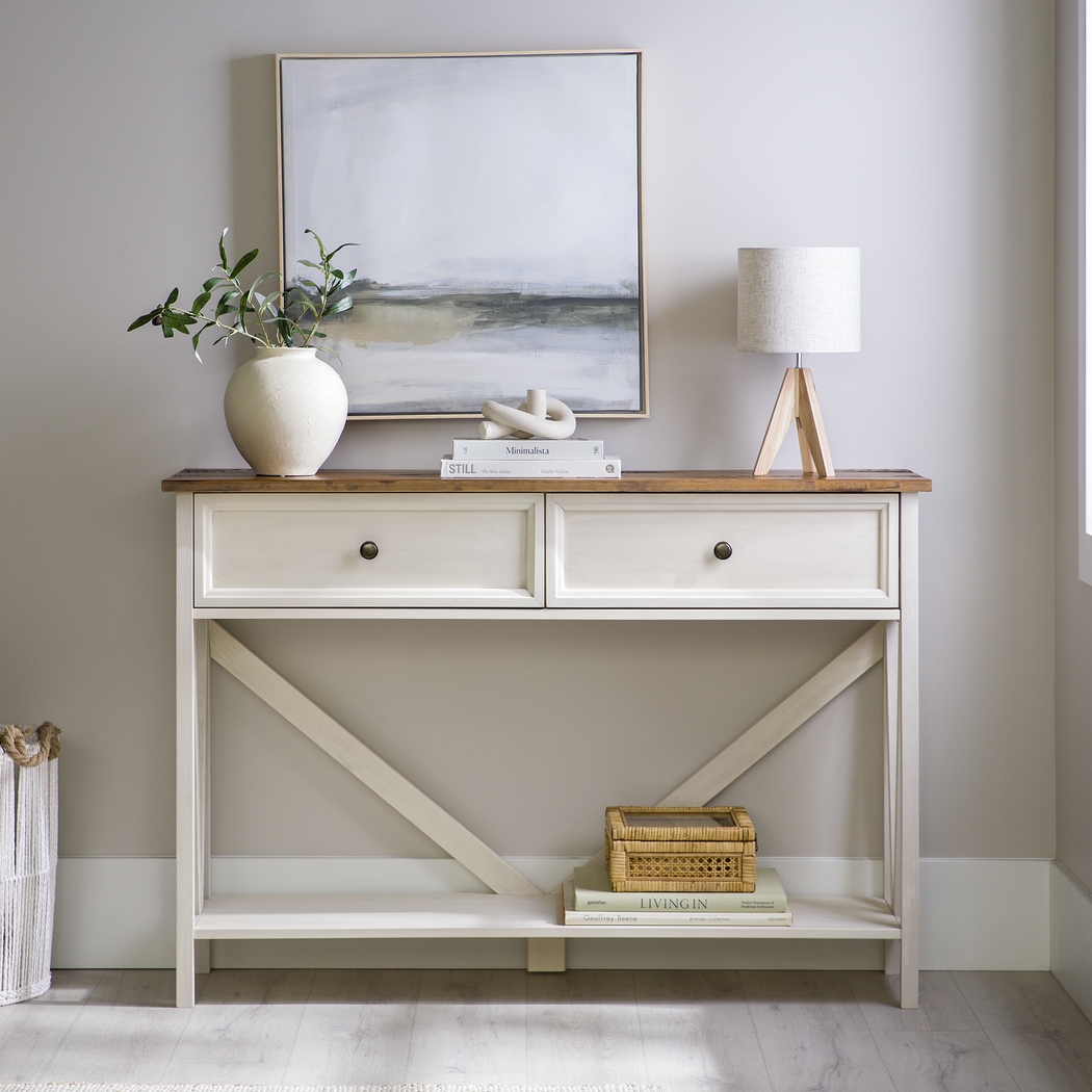 Plumpoint Oak Sofa Table - Thumbnail - Image 3