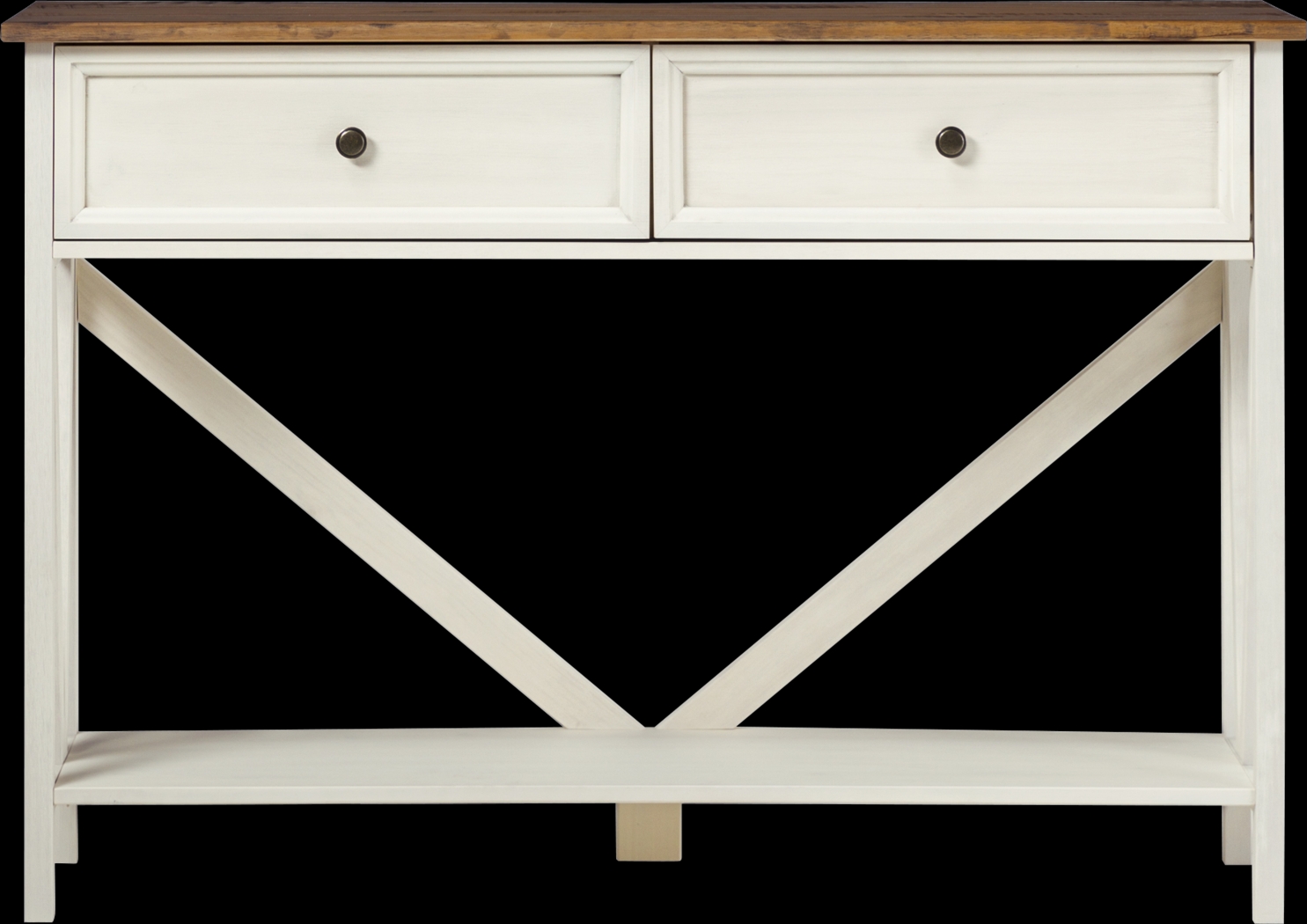 Plumpoint Oak Sofa Table - Thumbnail - Image 1