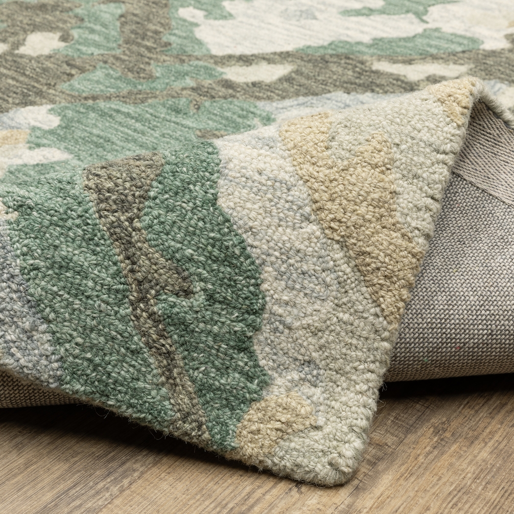 Plumsky Grey 5' x 8' Rug - Thumbnail - Image 8