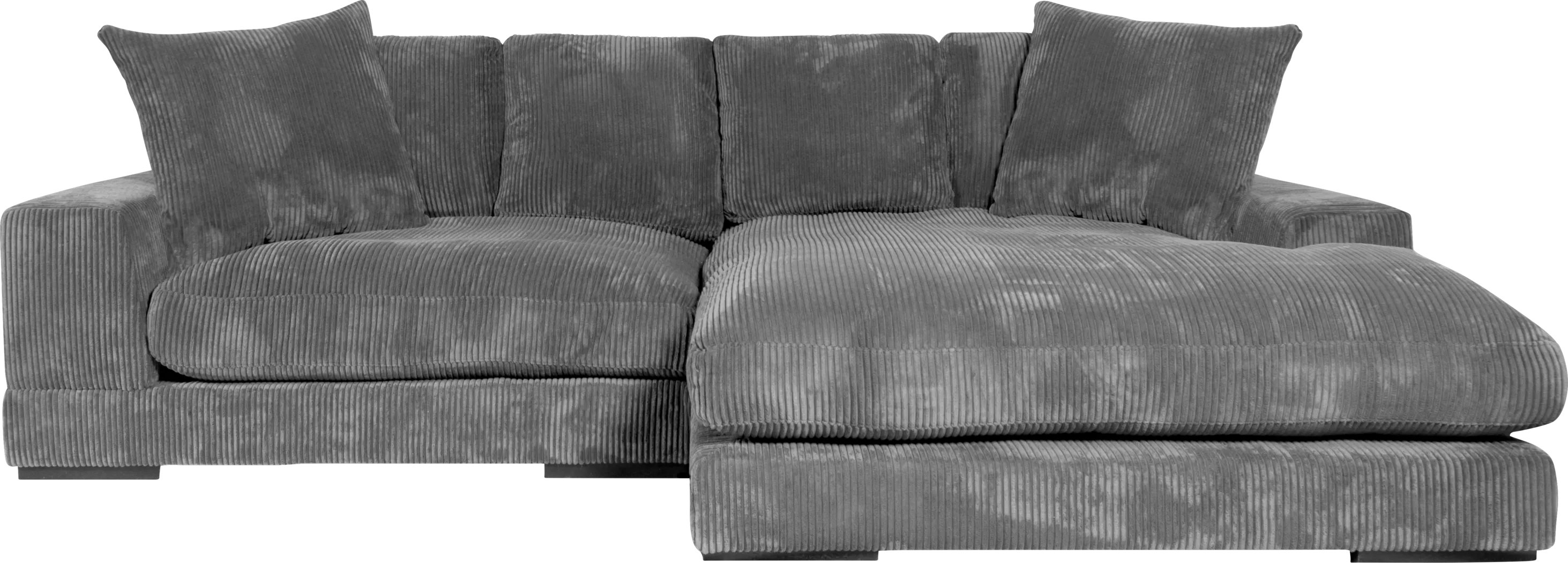 Plunge Lake Dark Gray 2 Pc Sectional - Thumbnail - Image 1