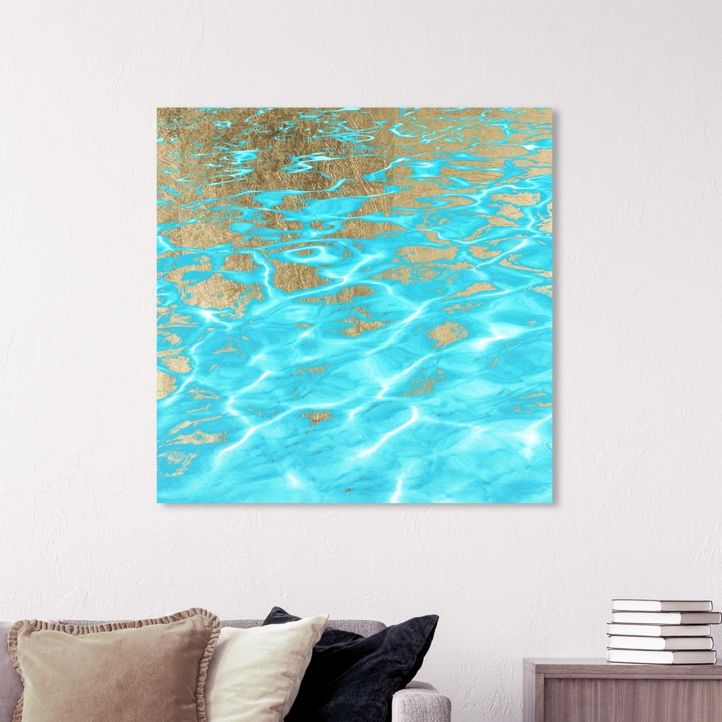 Pluto's Ocean Turquoise Artwork - Thumbnail - Image 4