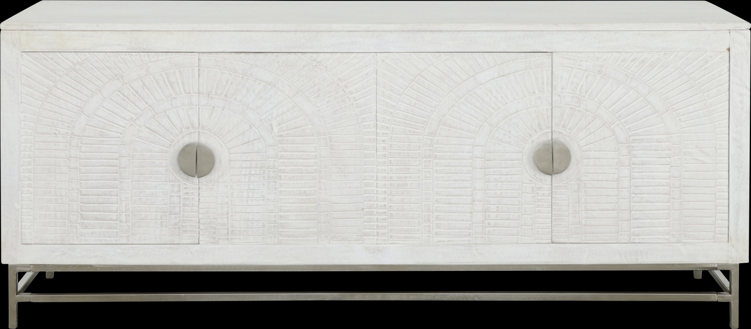 Plyley White Credenza - Thumbnail - Image 3
