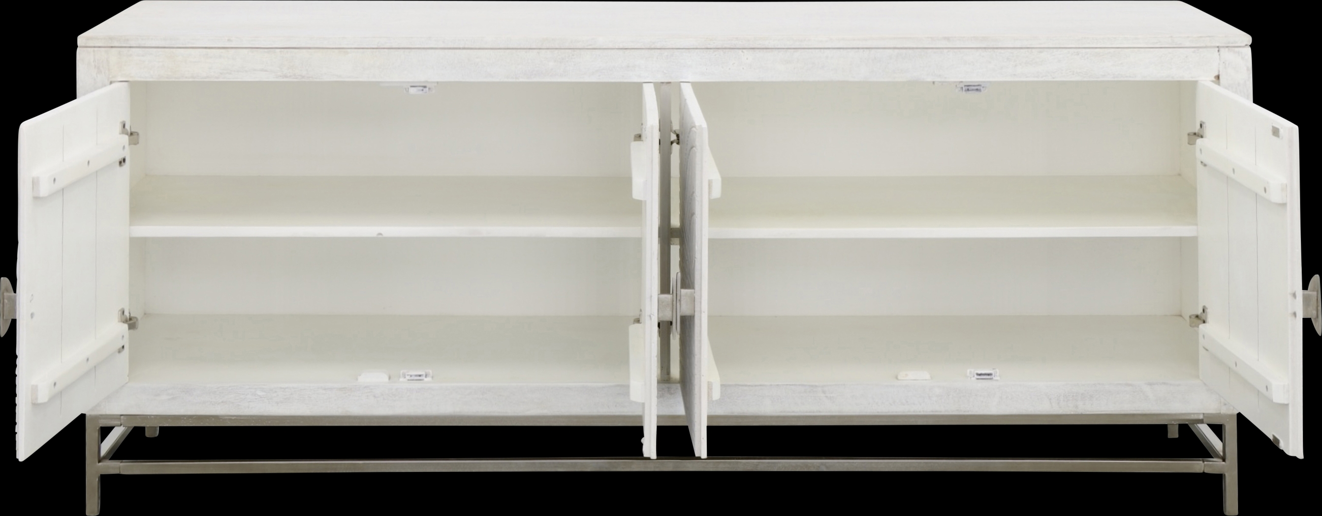 Plyley White Credenza - Thumbnail - Image 5