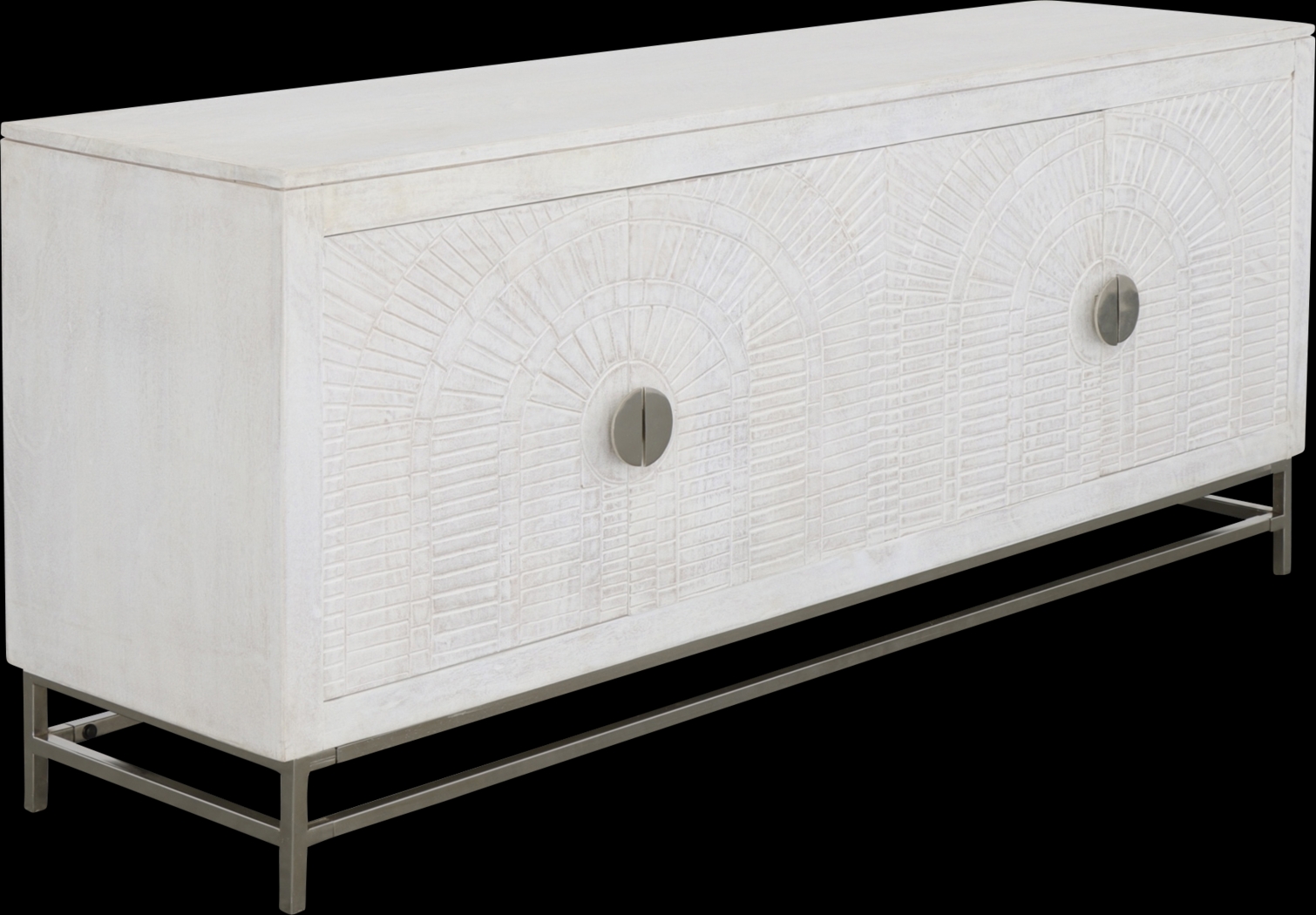 Plyley White Credenza - Thumbnail - Image 1