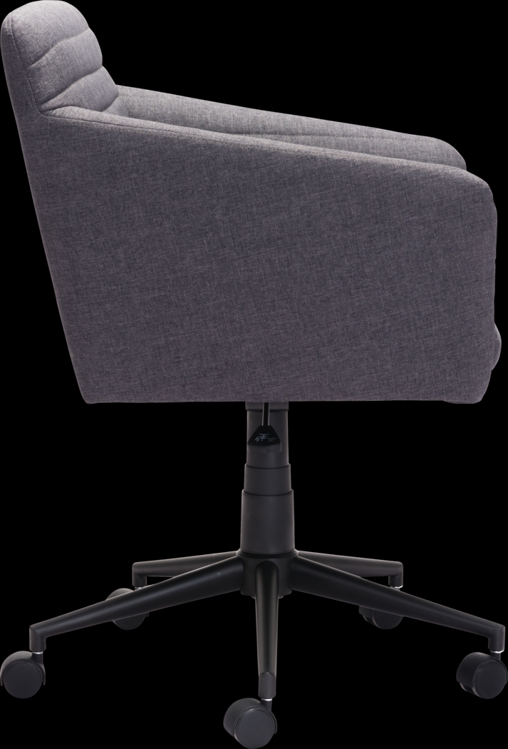 Plymell Gray Desk Chair - Thumbnail - Image 3