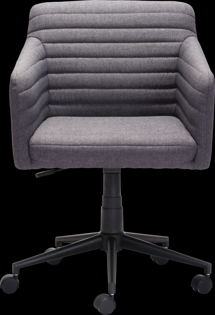 Plymell Gray Desk Chair - Thumbnail - Image 4