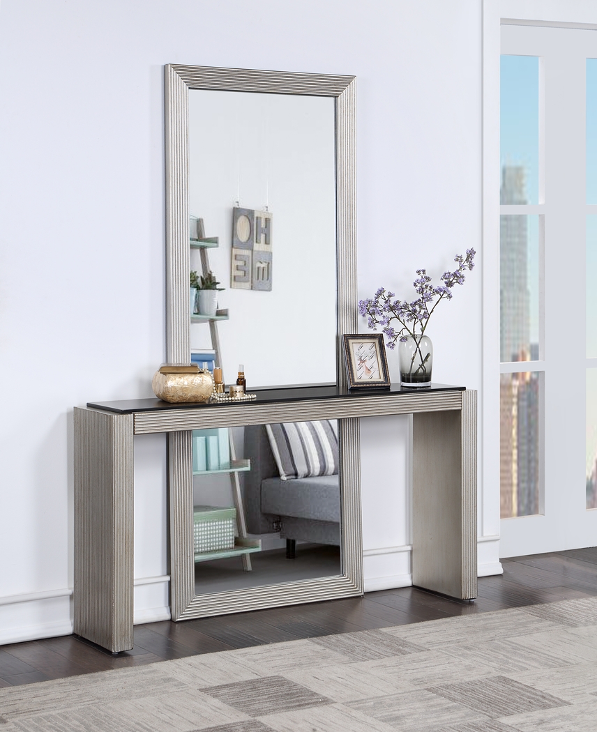 Plymstock Gray Floor Mirror - Thumbnail - Image 5