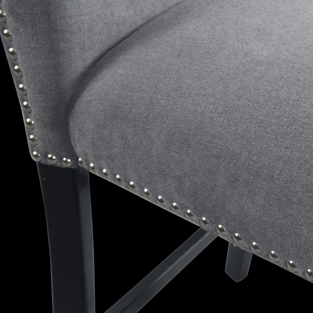 Pocan Black Counter Height Stool, Set of 2 - Thumbnail - Image 12