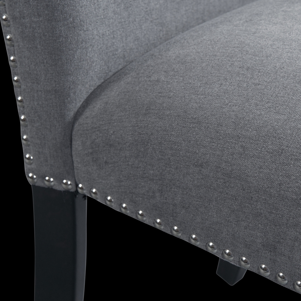 Pocan Charcoal Side Chair, Set of 2 - Thumbnail - Image 12