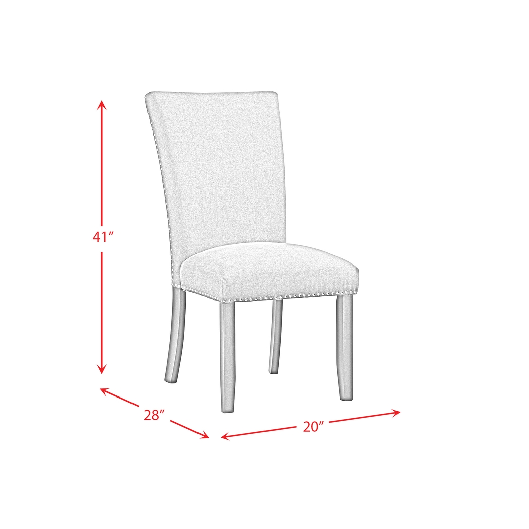 Pocan Charcoal Side Chair, Set of 2 - Thumbnail - Image 3