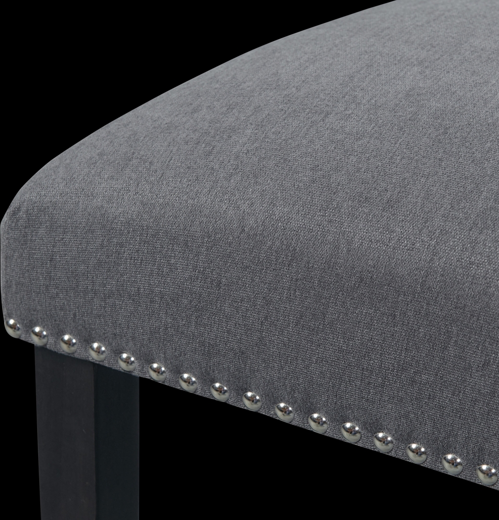 Pocan Charcoal Side Chair, Set of 2 - Thumbnail - Image 4