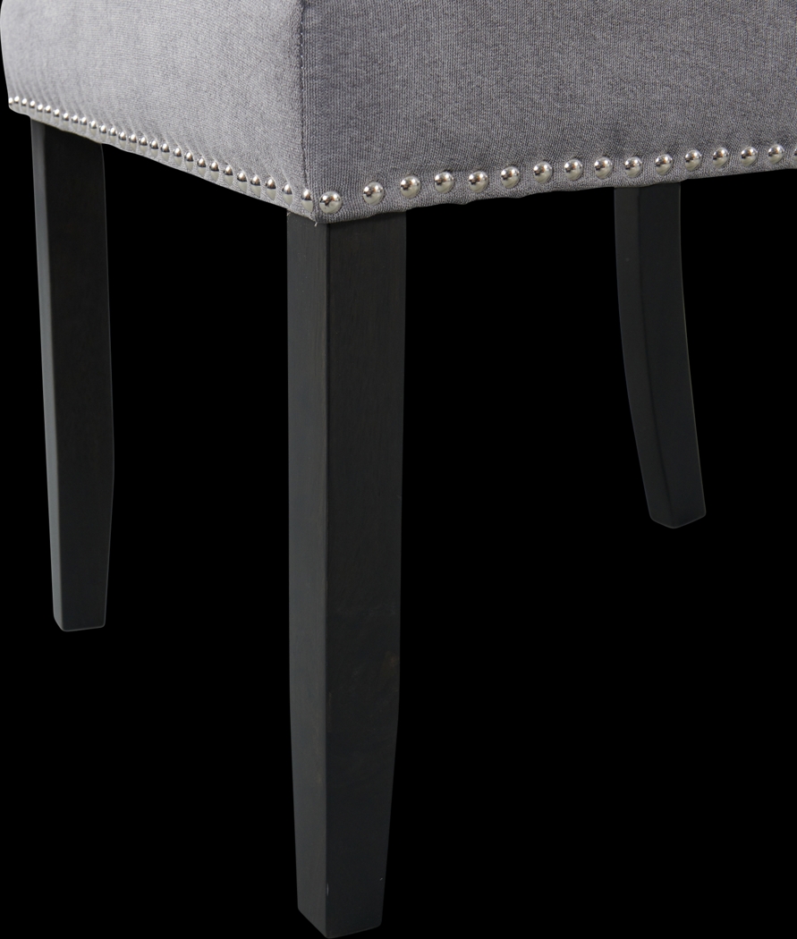 Pocan Charcoal Side Chair, Set of 2 - Thumbnail - Image 5