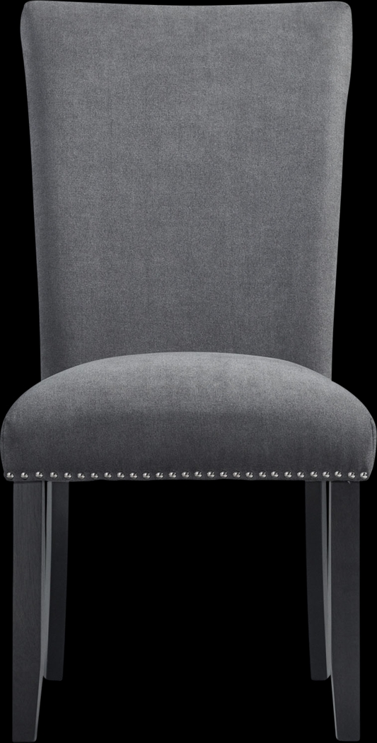 Pocan Charcoal Side Chair, Set of 2 - Thumbnail - Image 8